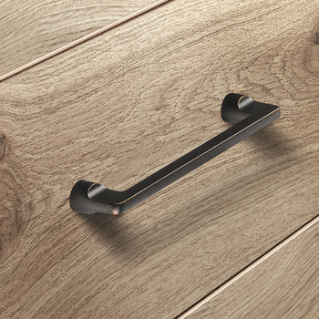 Furniture handle, D handle, Häfele Design model H1565