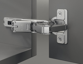 Concealed hinge, Duomatic 155°, full overlay mounting