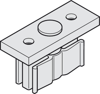 Guide plate, with guide piece with zero clearance 14 mm