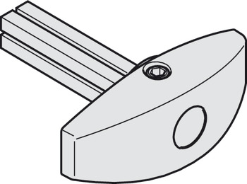 Rotary handle, With square pin