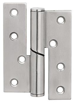 Drill-in hinge, for flush interior doors up to 40 kg, Startec