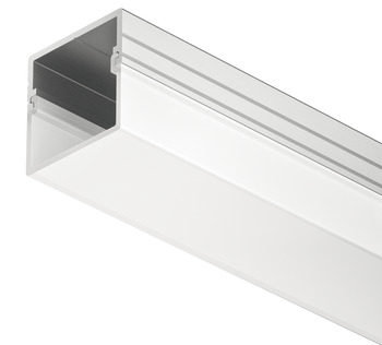 Profile for under mounting, Häfele Loox Profile 2192 for LED strip lights 10 mm