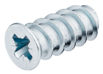 Euro screw, Häfele, Varianta, countersunk head, PZ, steel, fully threaded, for ⌀ 5 mm drill holes in wood