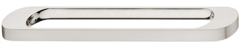 Furniture handle, Finger pull handle, zinc alloy, Häfele Design model H1315