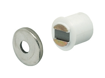 Magnetic catch, pull 1.8 kg, for 9 mm drill hole