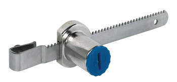 Glass lock, Häfele Symo, for clipping on