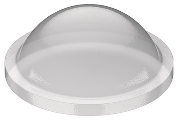 Door buffer, DB011, Self-adhesive, Round, ⌀ 10 mm, height 3.2 mm