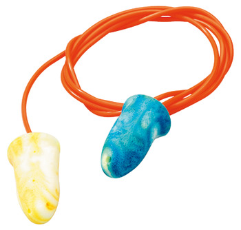 Ear plugs, With neck cord; sound proofing value: 35 dB