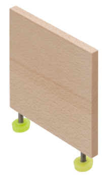 Divider, Häfele Matrix Box P, wood, for pull out for door front fixing