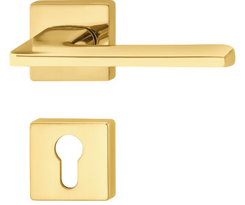 Door handle set, Brass, grade 3, Startec LDH 3350