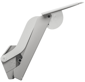 Stay flap fitting, Häfele Free space 1.11, with handle