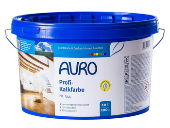 Wall paint, Traditional mineral paint based on old slaked lime, which has the ability to prevent mold growth and absorb odors