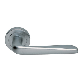 Door handle set, Brass, grade 3, PETRA