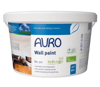 Wall paint, Ecological dispersion paint for interiors
