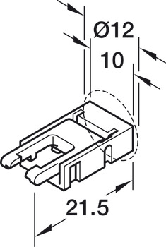 어댑터 리드, 드라이버 또는 룩스 컬러 믹서에 연결하기 위한 룩스5 클립이 있는 LED 줄 조명용