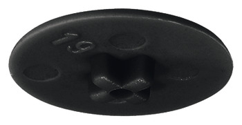 커버캡, 림 없는 미니픽스 15, 목재 두께 12 mm