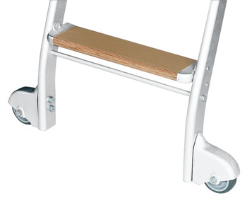 슬라이딩 사다리, 알루미늄, 발판: 베니어 목재 합판, 자작나무목